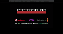 Desktop Screenshot of percorsiaudio.com